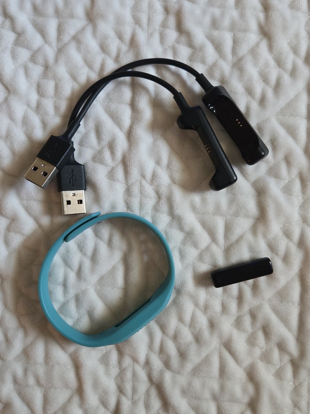 Fitbit Flex 2 W/ Blue Band And 2 Chargers